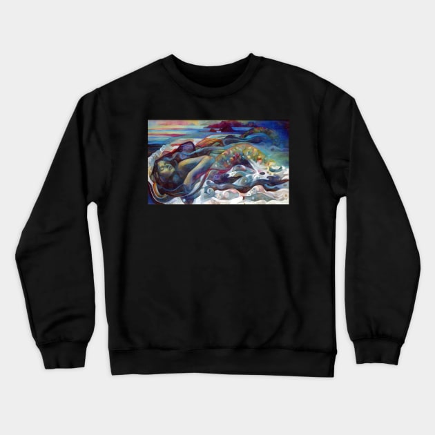 mermaid Crewneck Sweatshirt by betta